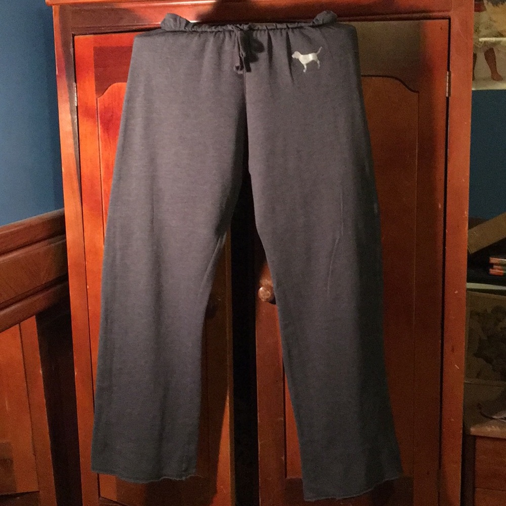 Pink boyfriend sweats XS